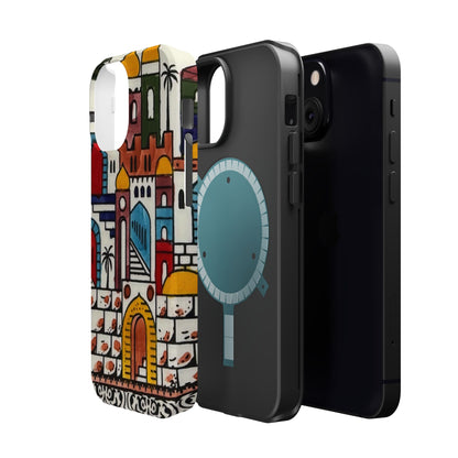 Jerusalem City Design Iphone Magnetic Tough Case