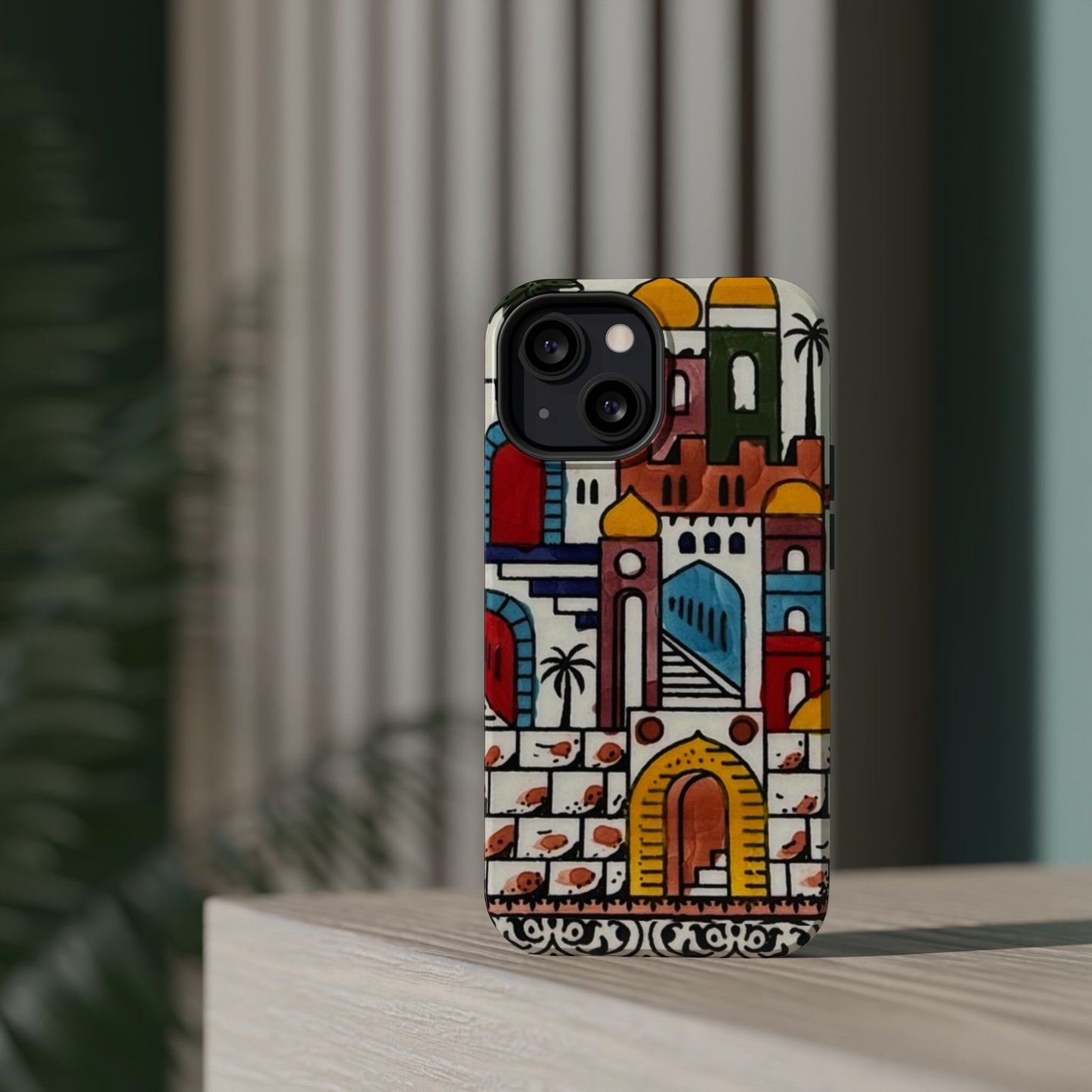 Jerusalem City Design Iphone Magnetic Tough Case