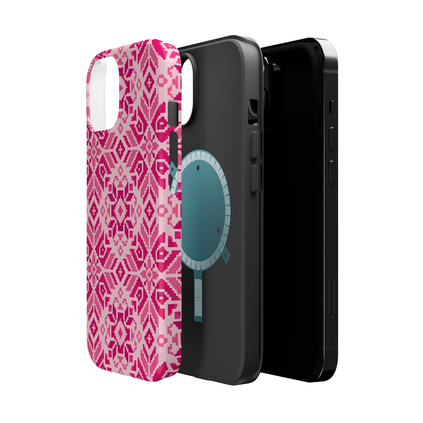 Pink Tatriz  Design - Iphone Magnetic Tough Case