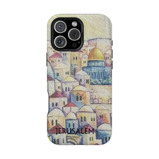 Jerusalem city  Iphone Magnetic Tough Cases