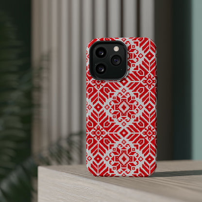 Red Tatriz  Design - Iphone Magnetic Tough Case