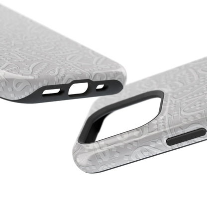 White Arabic calligraphy letters - Iphone Magnetic Tough Case