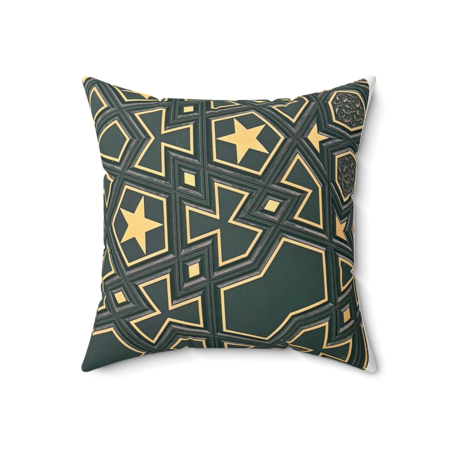 Masjid Al Haram Suede Square Pillow