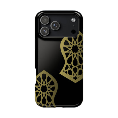 Grey and Gold Sandala Design Iphone Magnetic Tough Cases