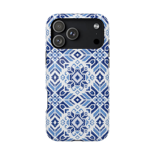 Blue Tatriz  Design - Iphone Magnetic Tough Case
