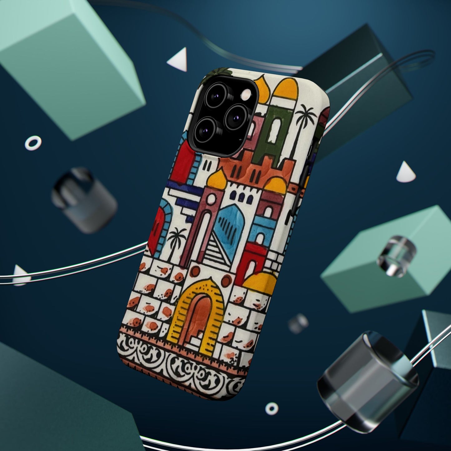 Jerusalem City Design Iphone Magnetic Tough Case