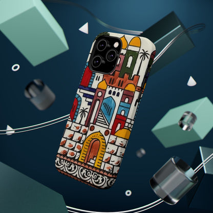 Jerusalem City Design Iphone Magnetic Tough Case
