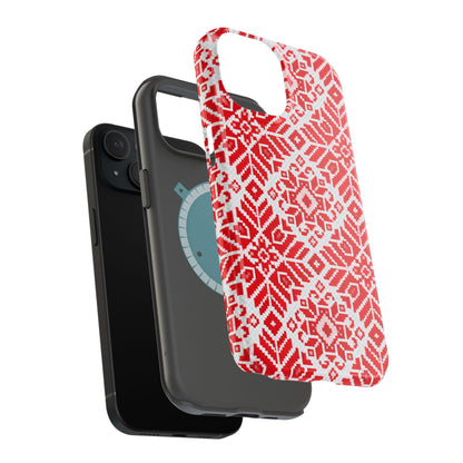 Red Tatriz  Design - Iphone Magnetic Tough Case