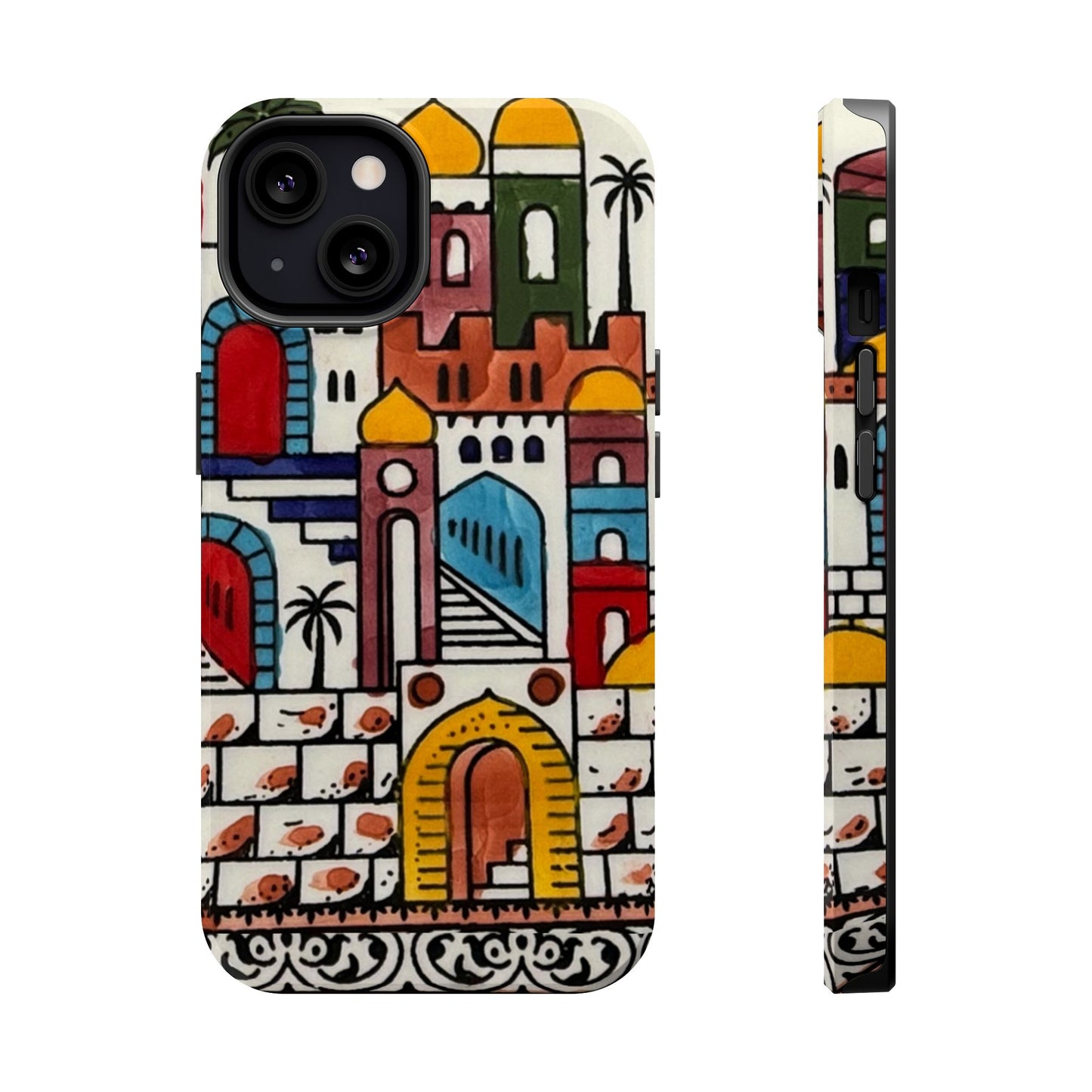 Jerusalem City Design Iphone Magnetic Tough Case