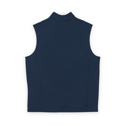 Men's Soft Shell Vest — Neon Green Sandala Logo Embroidered