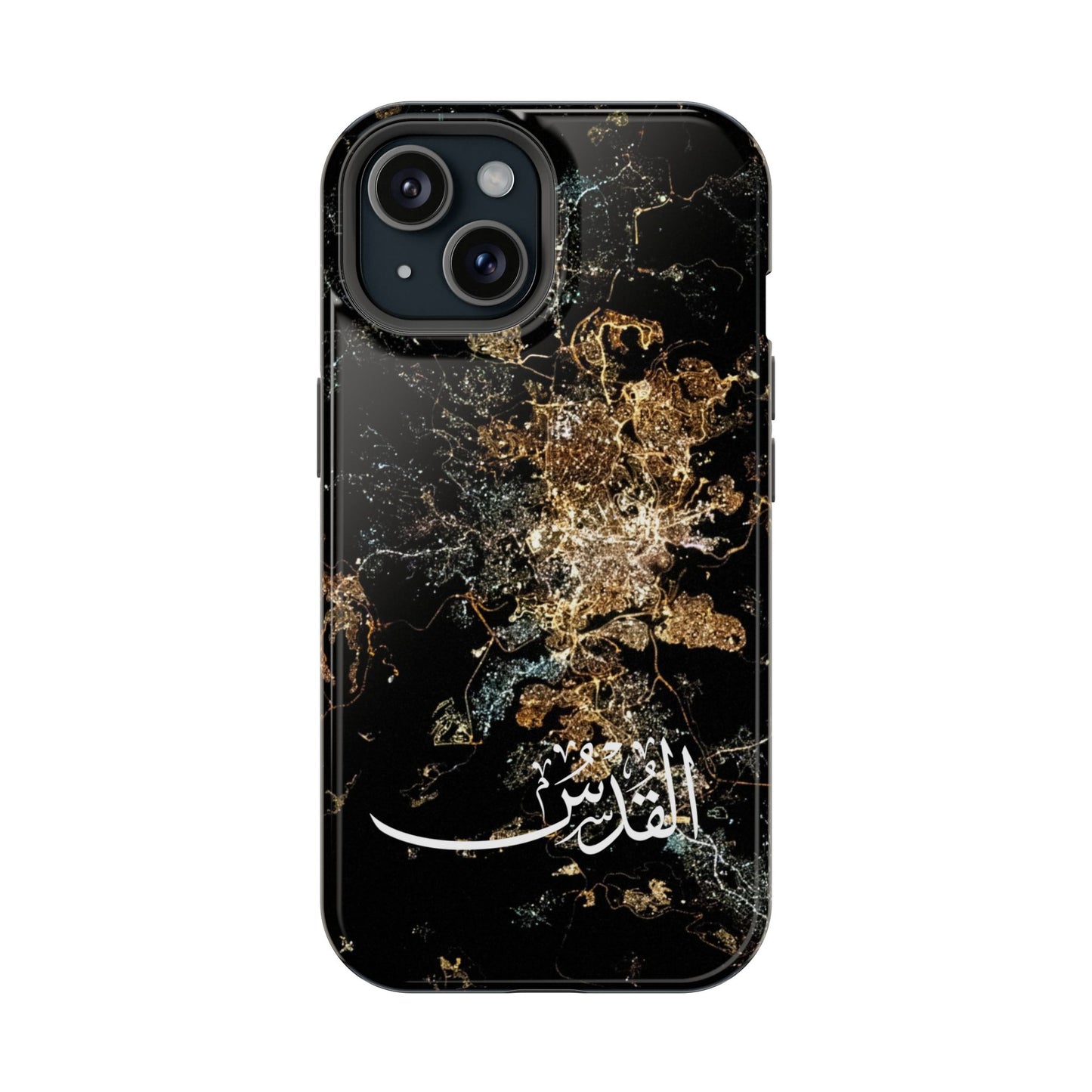 Jerusalem from Space - City of Barakah - Iphone Magnetic Tough Cases
