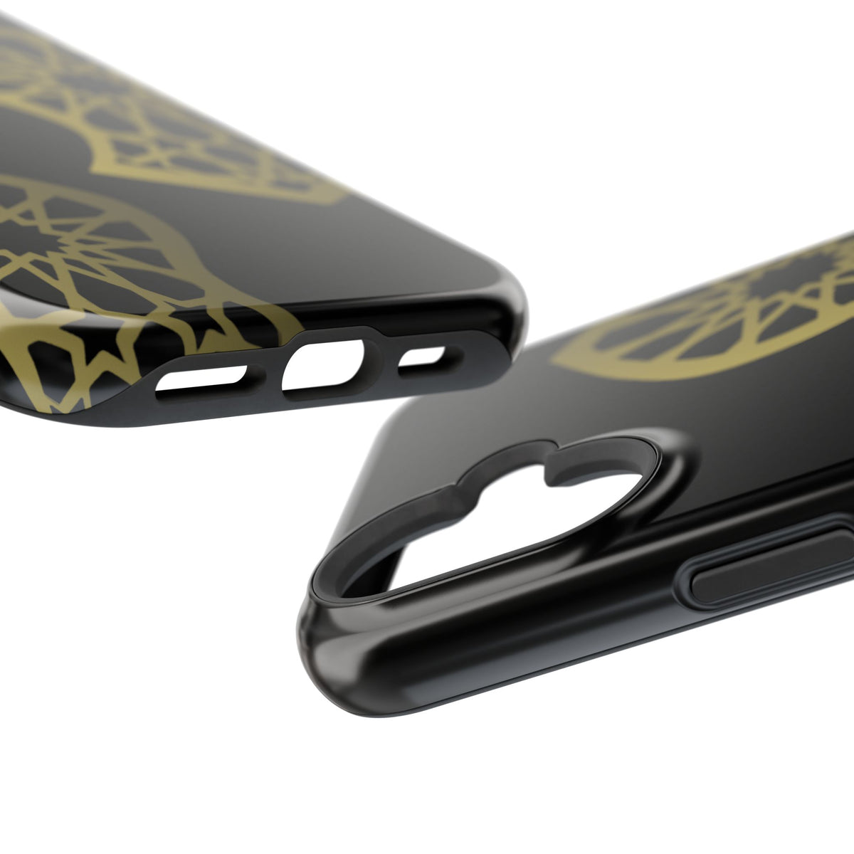 Grey and Gold Sandala Design Iphone Magnetic Tough Cases