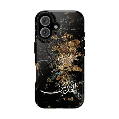 Jerusalem from Space - City of Barakah - Iphone Magnetic Tough Cases
