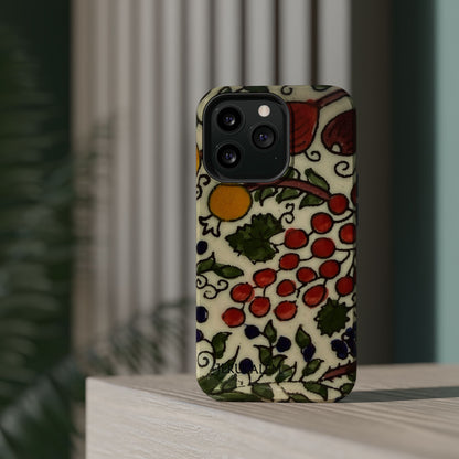Jerusalem City Fruits Design Iphone Magnetic Tough Case