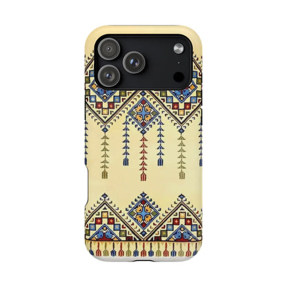 Tatreez Pattern - Iphone Magnetic Tough Cases