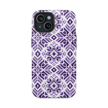 Purple Tatriz  Design - Iphone Magnetic Tough Case