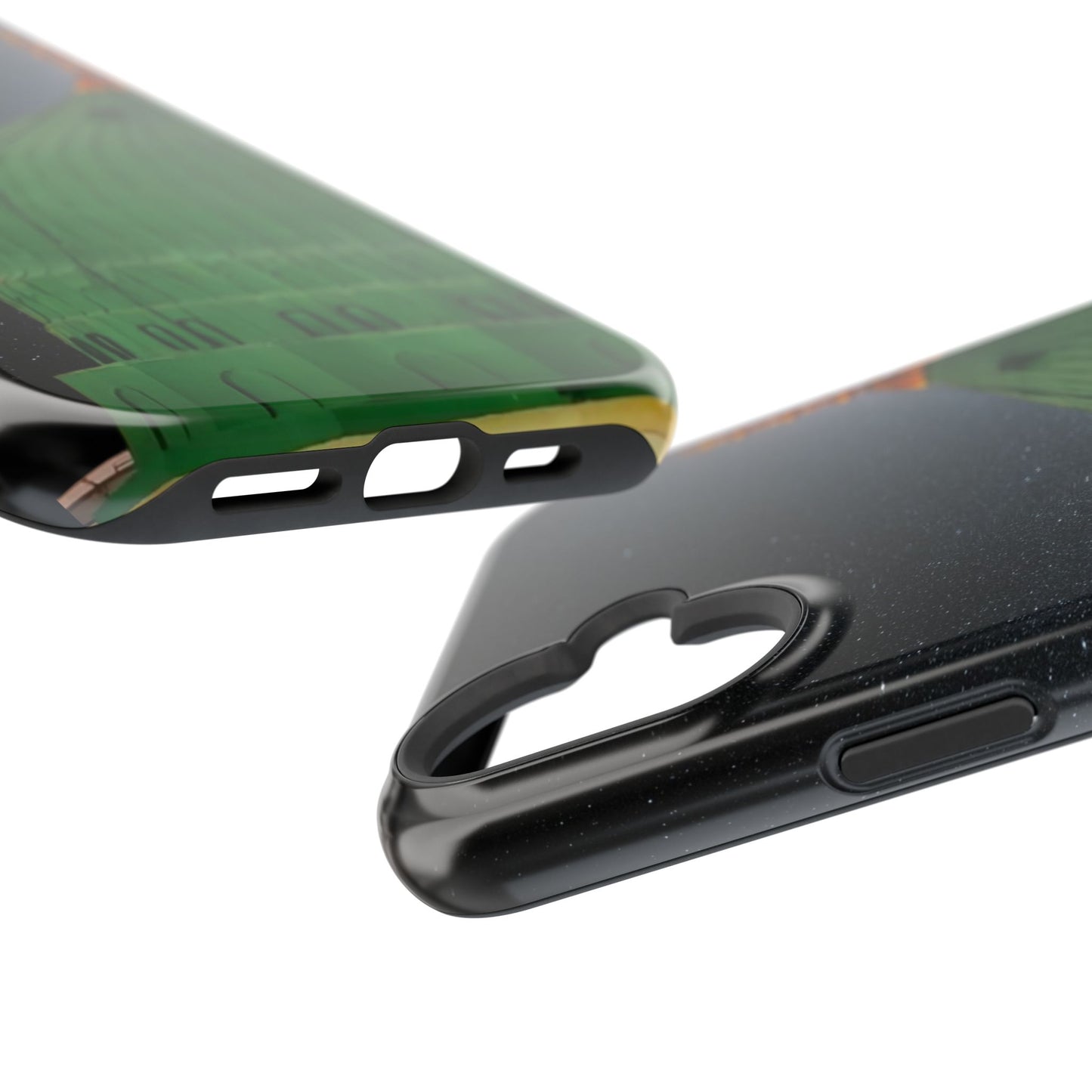 Green Dome  Design Iphone Magnetic Tough Cases