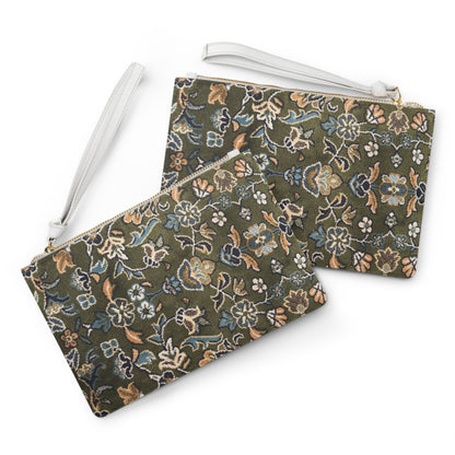 Large* Rawdah Design Themed Clutch Bag, Stylish Purse