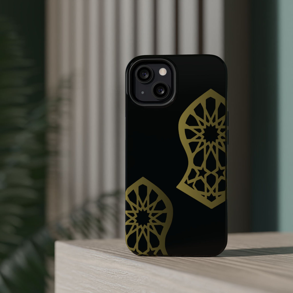 Grey and Gold Sandala Design Iphone Magnetic Tough Cases