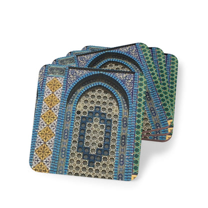 Masjid Al Aqsa Coasters - Elegant Design for Home Decor