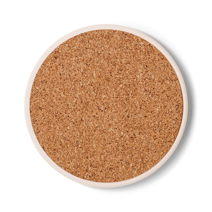 Isra and Mi3raj Ceramic Coaster