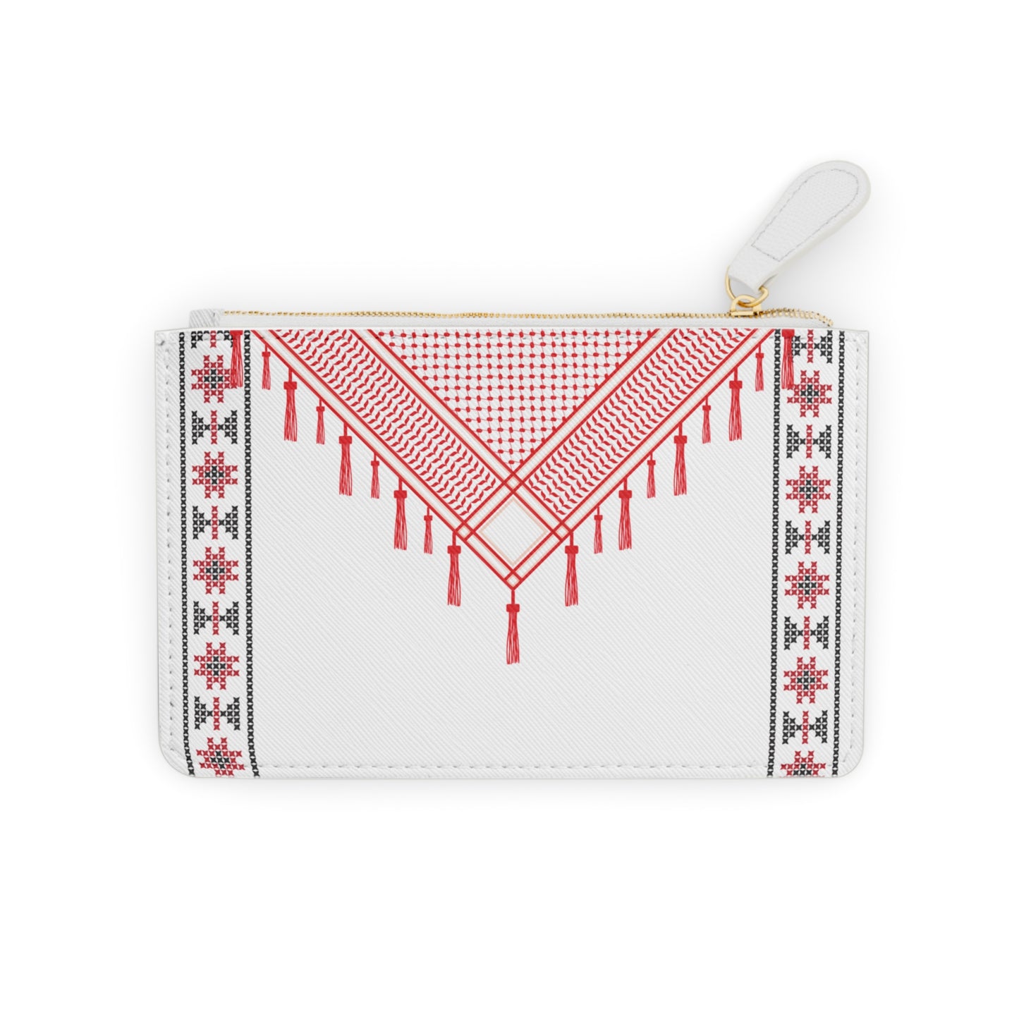 Red Shmagh designs  Mini Clutch Bag