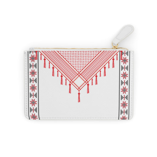 Red Shmagh designs  Mini Clutch Bag