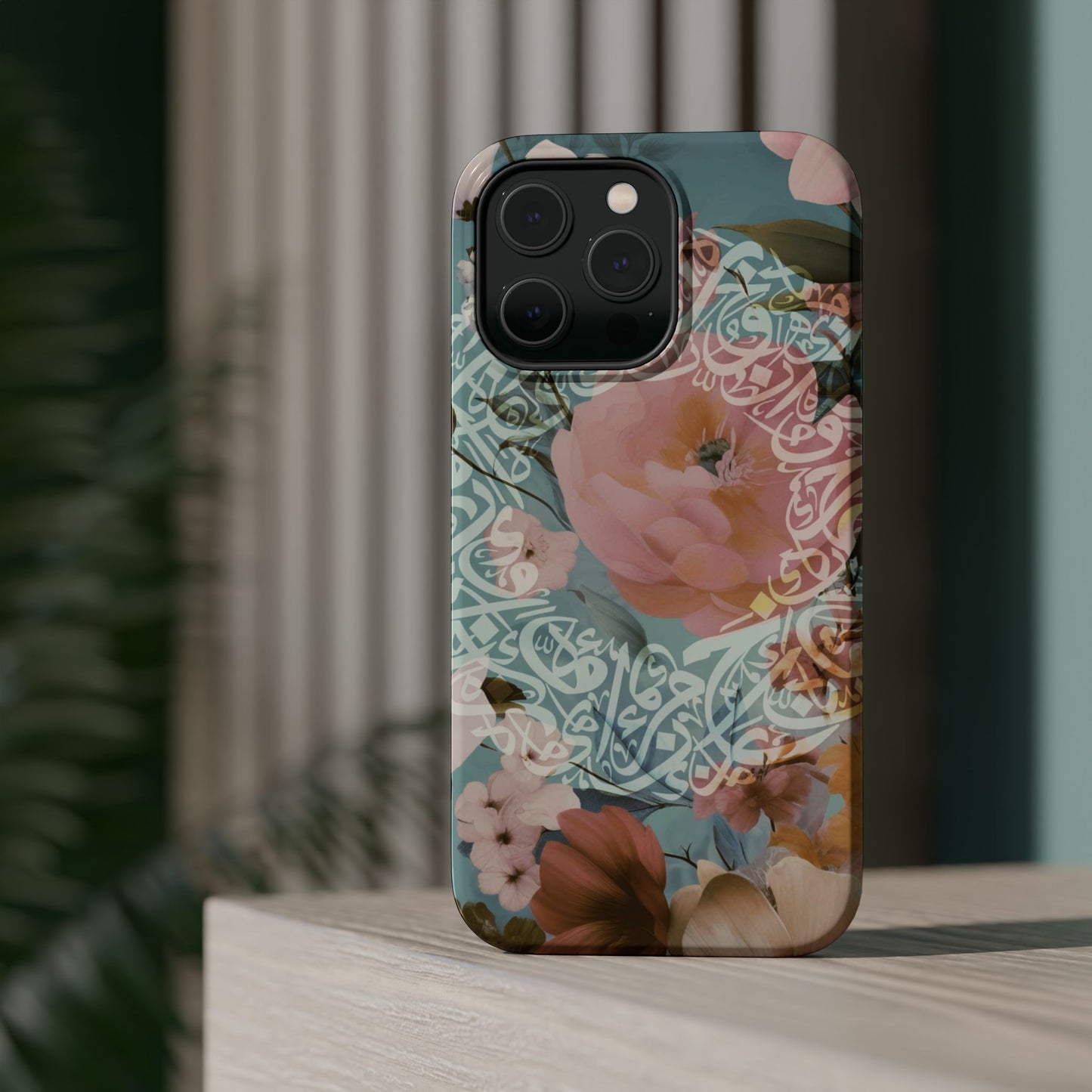 Arabic Floral Design  - Iphone Magnetic Tough Cases