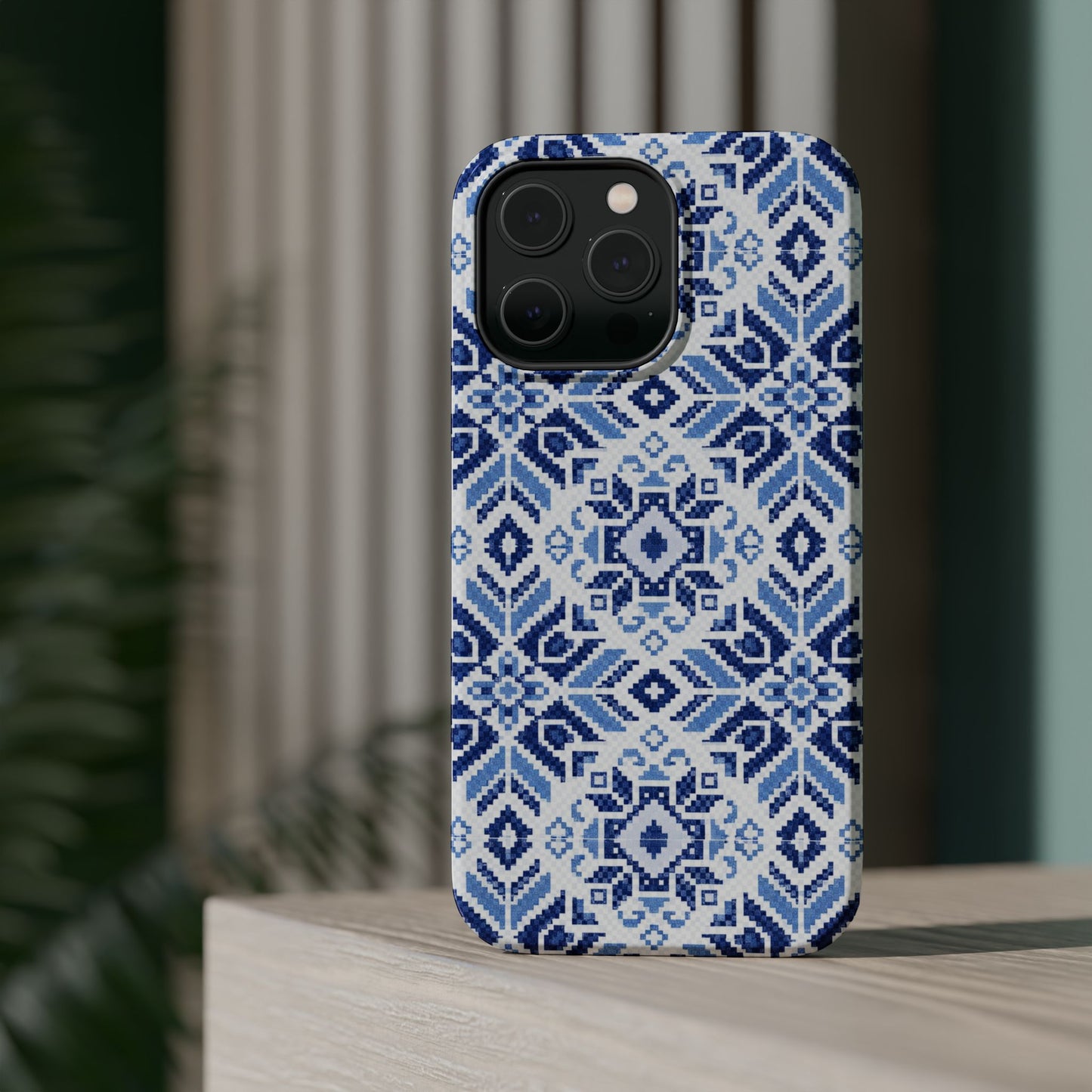 Blue Tatriz  Design - Iphone Magnetic Tough Case