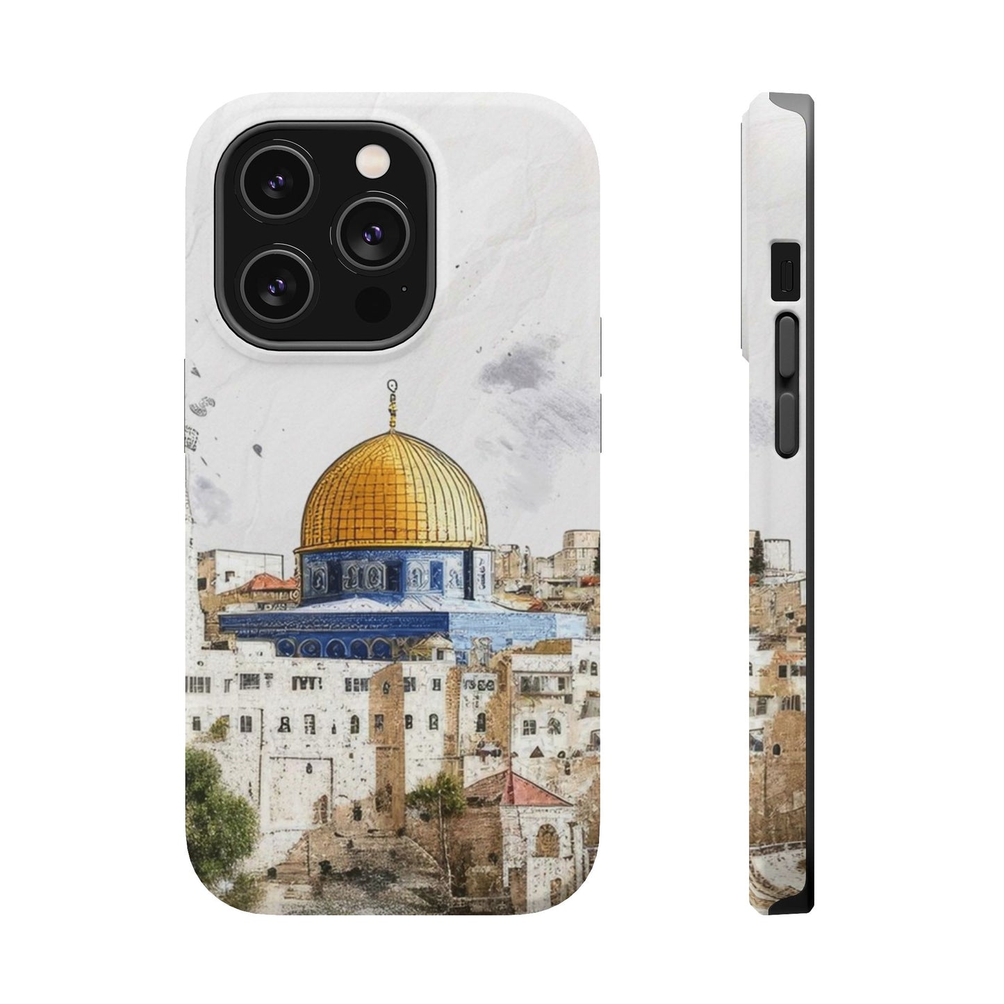 Jerusalem City  2 Design Iphone Magnetic Tough Case