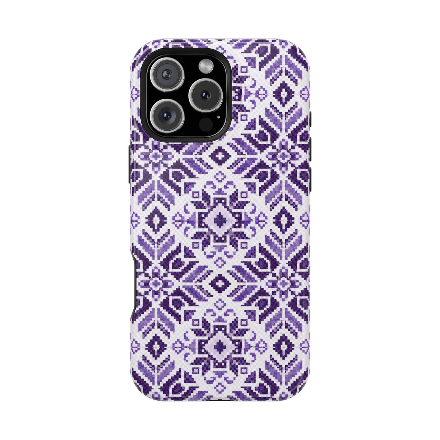Purple Tatriz  Design - Iphone Magnetic Tough Case