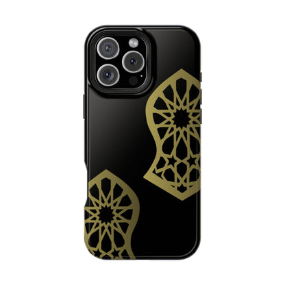 Grey and Gold Sandala Design Iphone Magnetic Tough Cases