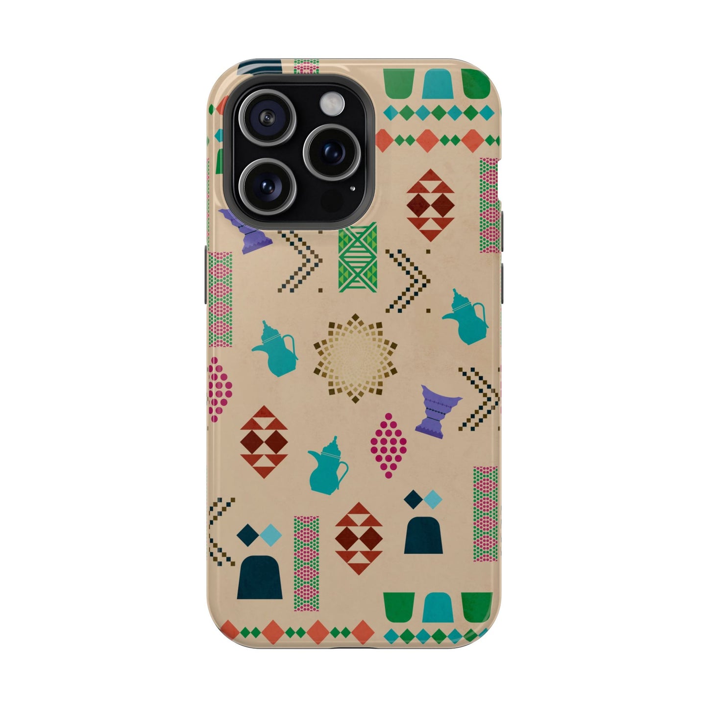 Arabian symbols  Design - Iphone Magnetic Tough Case