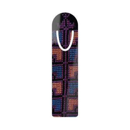 Tatriz- Blue, Orange, and Purple  Bookmark - Stylish Metal Page Holder