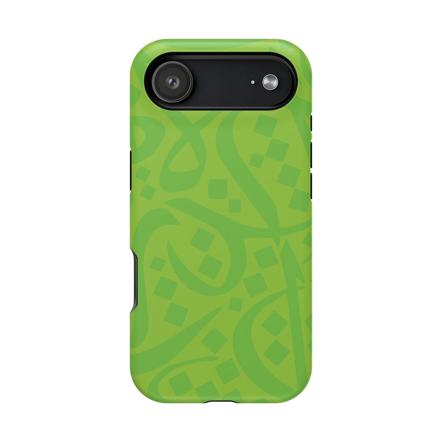 Green calligraphy Design - Iphone Magnetic Tough Case