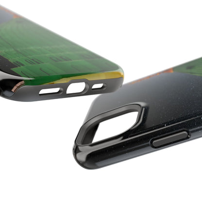 Green Dome  Design Iphone Magnetic Tough Cases