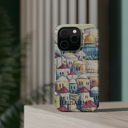 Jerusalem city  Iphone Magnetic Tough Cases
