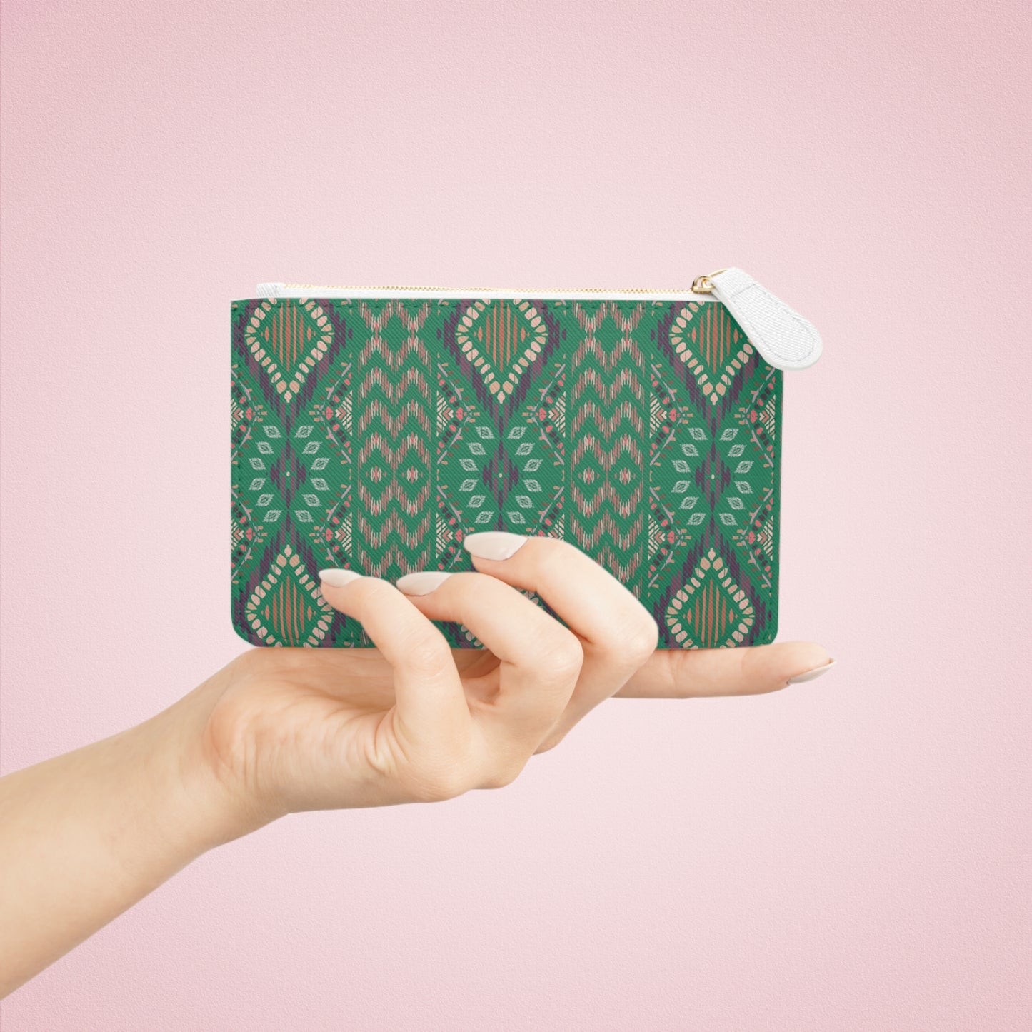 Emerald Green Mini Clutch Bag