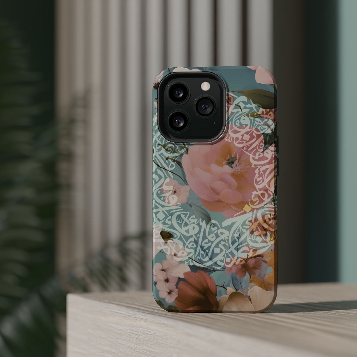 Arabic Floral Design  - Iphone Magnetic Tough Cases