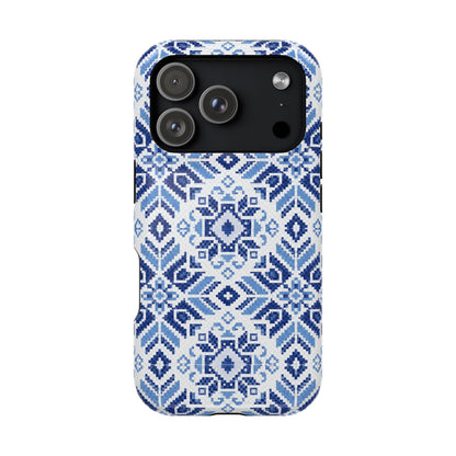 Blue Tatriz  Design - Iphone Magnetic Tough Case