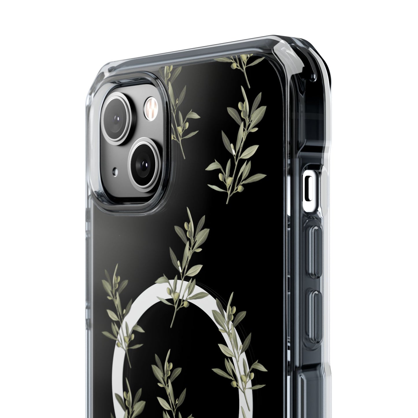 Olive Branch  MagSafe Clear Phone Case