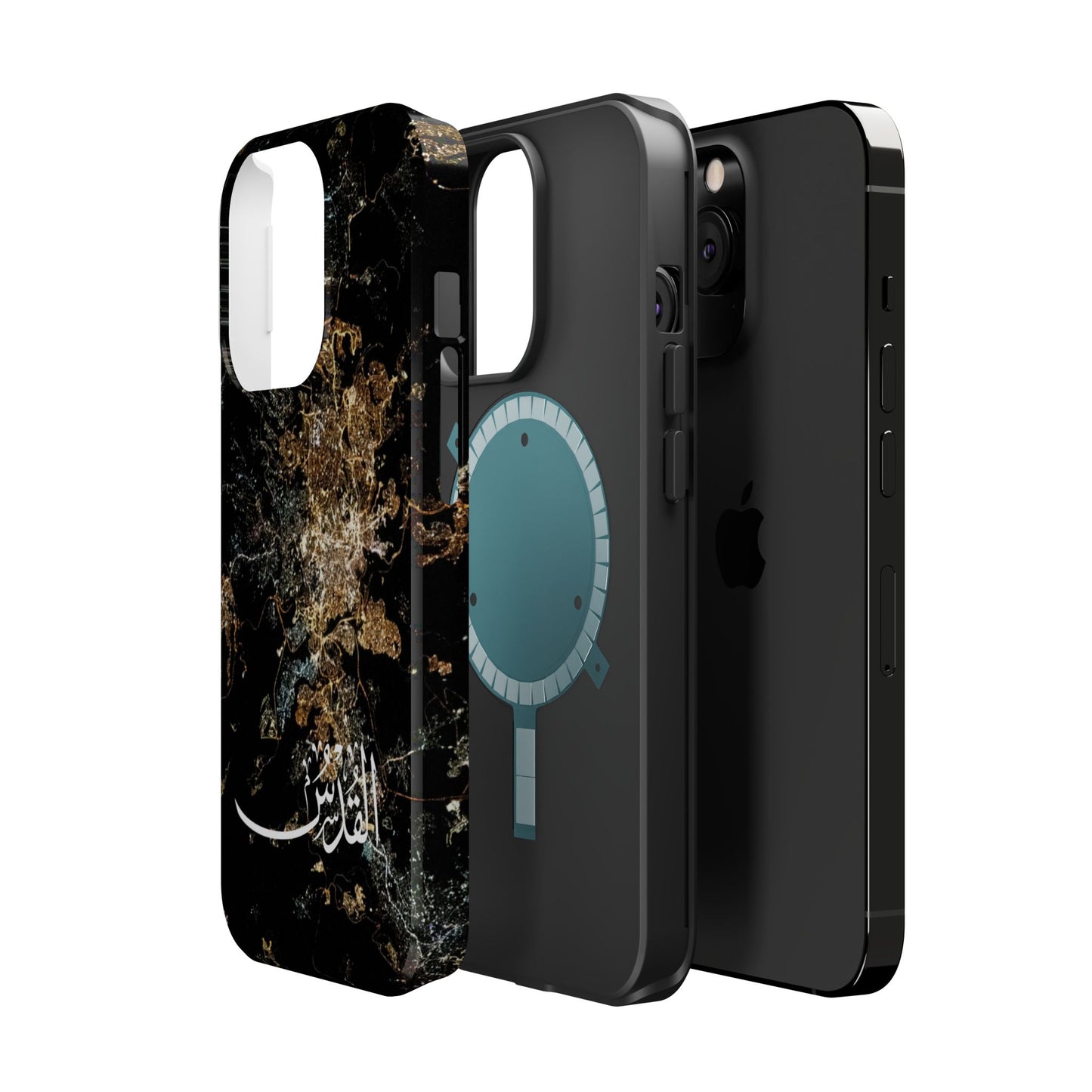 Jerusalem from Space - City of Barakah - Iphone Magnetic Tough Cases