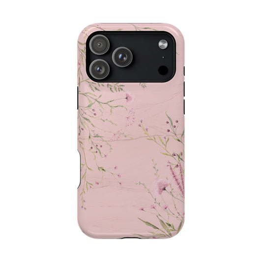 Pink Spring  - Iphone Magnetic Tough Case
