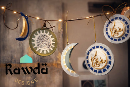 Ramadan Mubarak Ornaments