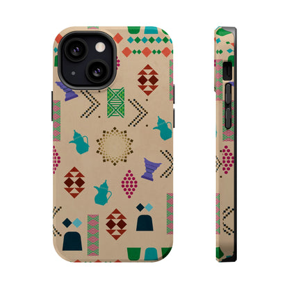 Arabian symbols  Design - Iphone Magnetic Tough Case