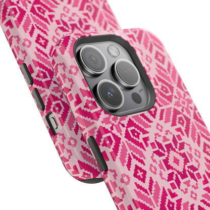 Pink Tatriz  Design - Iphone Magnetic Tough Case