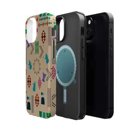 Arabian symbols  Design - Iphone Magnetic Tough Case