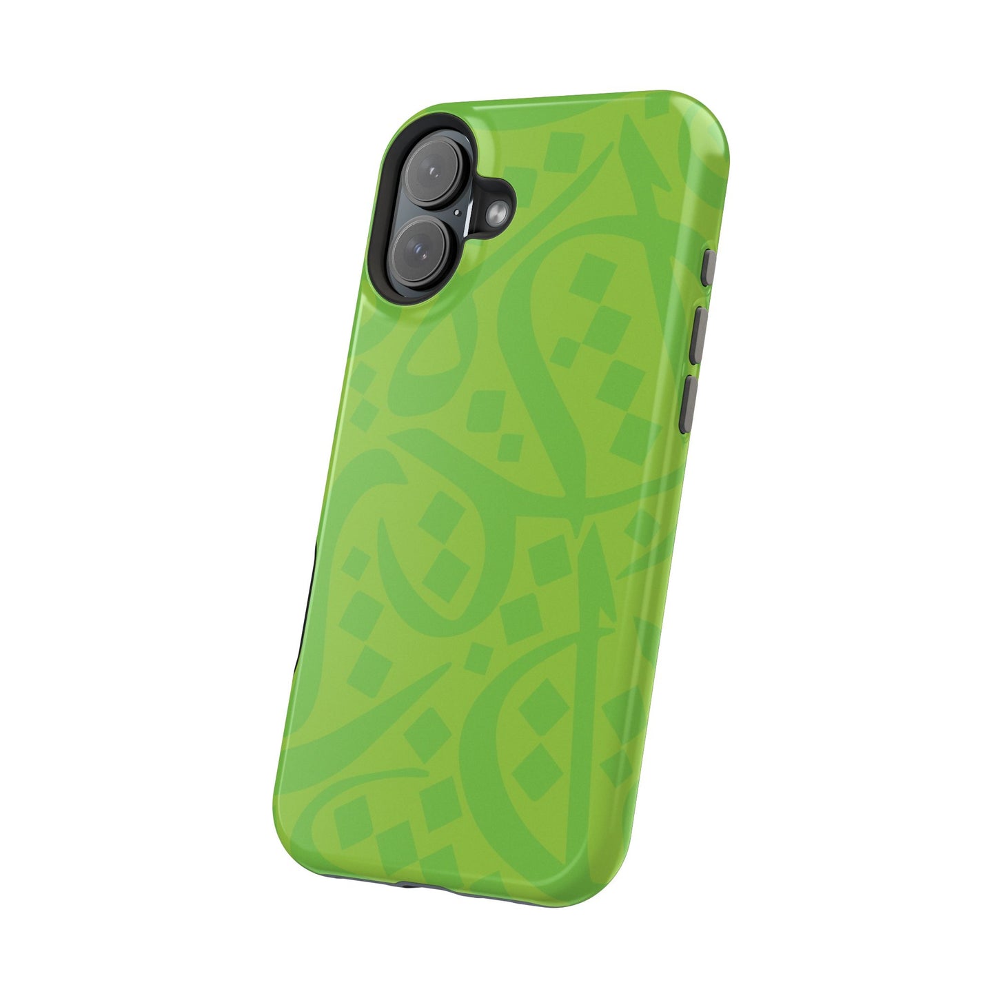 Green calligraphy Design - Iphone Magnetic Tough Case