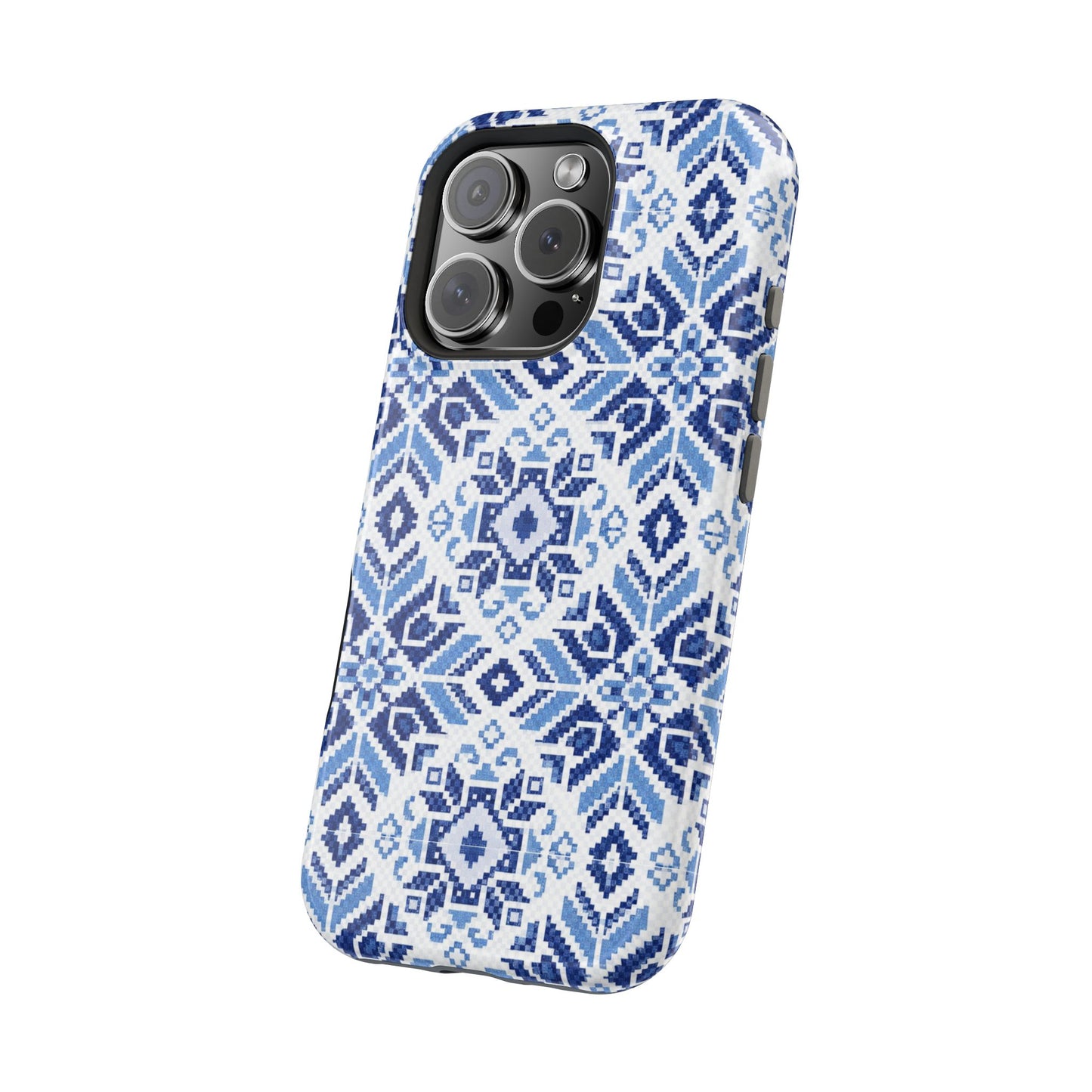 Blue Tatriz  Design - Iphone Magnetic Tough Case