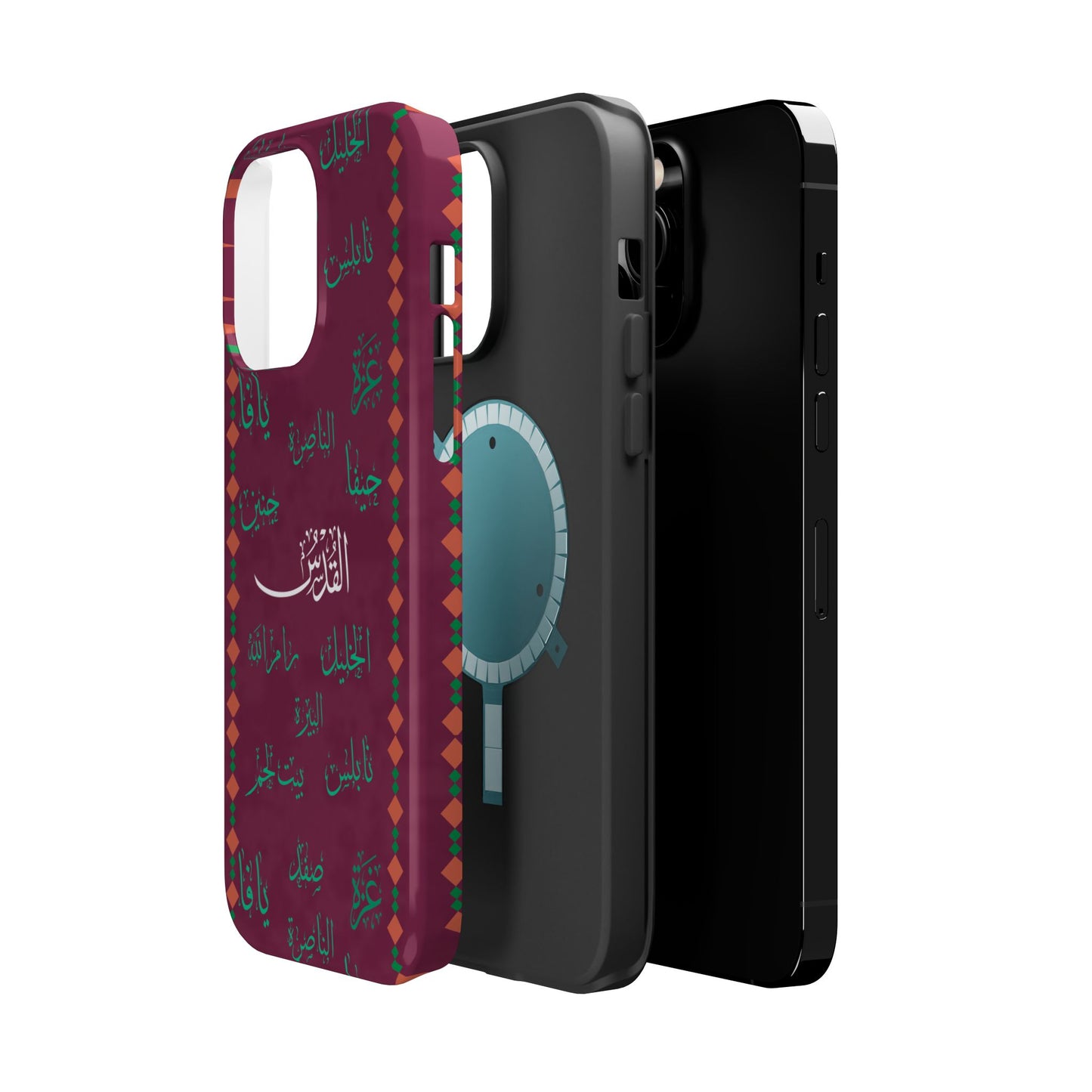 Palestinian Cities  Design - Iphone Magnetic Tough Case